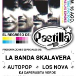 Pastilla, La Banda Skalavera, Autopop, Los Nova, Knitting Factory, 