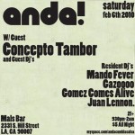 Anda: Concepto Tambor